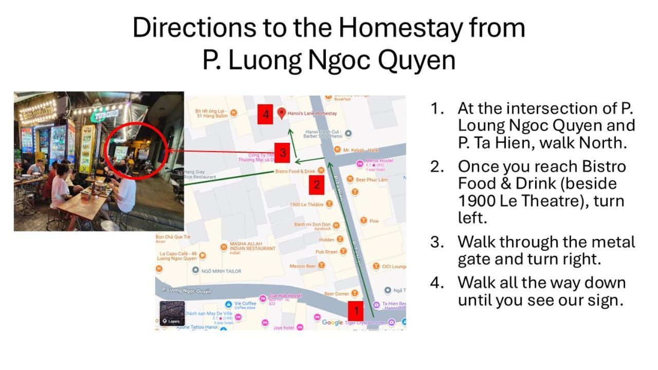 Hanoi'S Lane Homestay Екстериор снимка